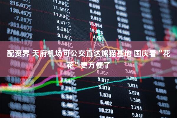 配资界 天府机场可公交直达熊猫基地 国庆看“花花”更方便了